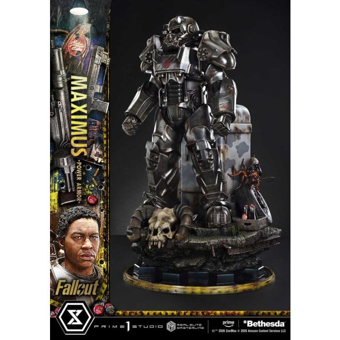 Fallout Real Elite Masterline Statue 1/4 Maximus Power Armor 67 cm