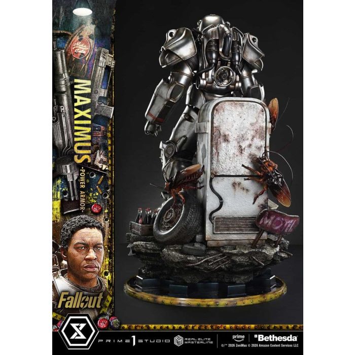 Fallout Real Elite Masterline Statue 1/4 Maximus Power Armor 67 cm