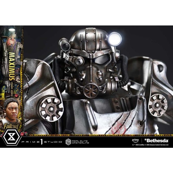 Fallout Real Elite Masterline Statue 1/4 Maximus Power Armor 67 cm
