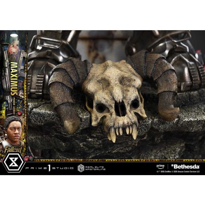 Fallout Real Elite Masterline Statue 1/4 Maximus Power Armor 67 cm