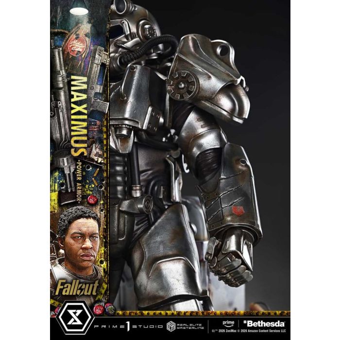 Fallout Real Elite Masterline Statue 1/4 Maximus Power Armor 67 cm
