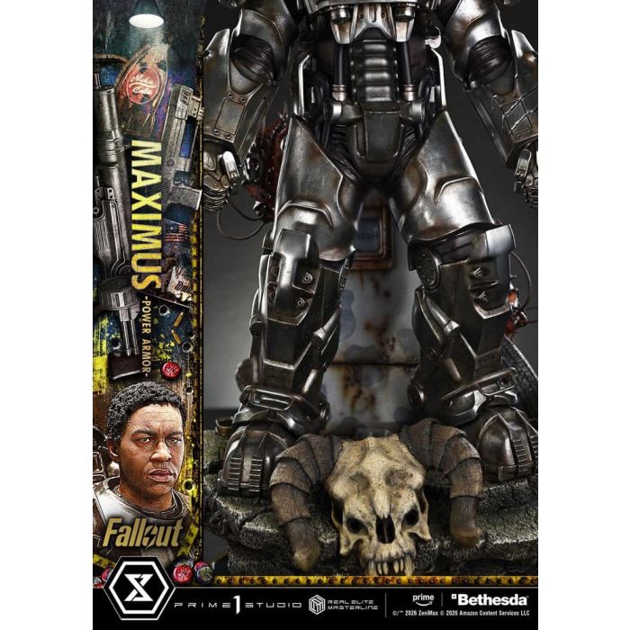 Fallout Real Elite Masterline Statue 1/4 Maximus Power Armor 67 cm