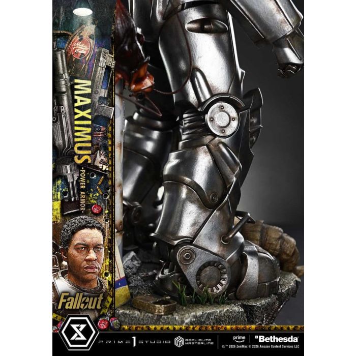 Fallout Real Elite Masterline Statue 1/4 Maximus Power Armor 67 cm