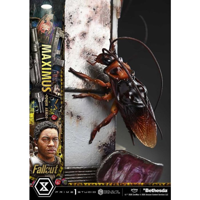 Fallout Real Elite Masterline Statue 1/4 Maximus Power Armor 67 cm