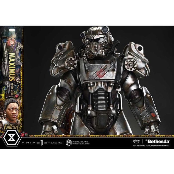 Fallout Real Elite Masterline Statue 1/4 Maximus Power Armor 67 cm