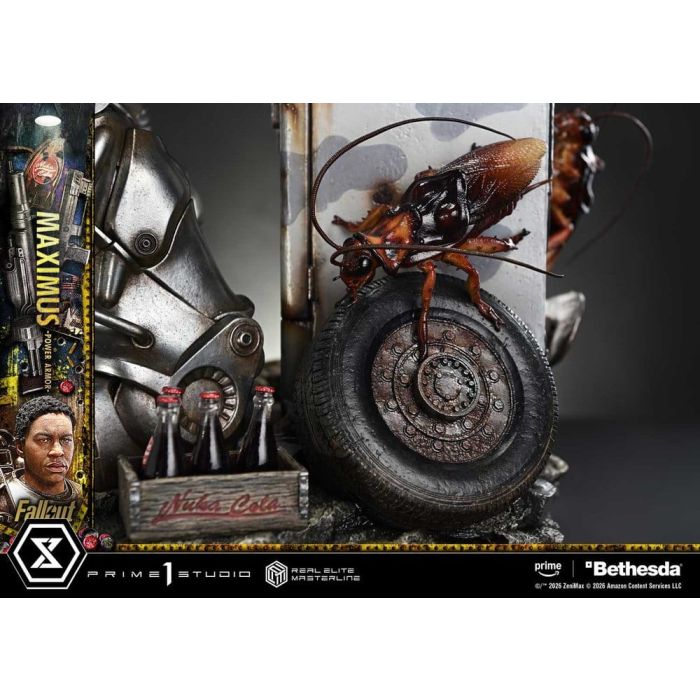 Fallout Real Elite Masterline Statue 1/4 Maximus Power Armor 67 cm
