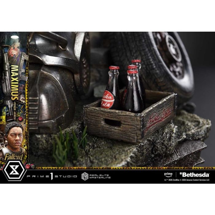 Fallout Real Elite Masterline Statue 1/4 Maximus Power Armor 67 cm