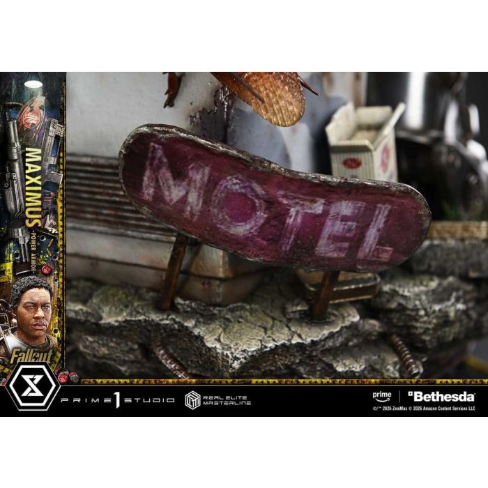 Fallout Real Elite Masterline Statue 1/4 Maximus Power Armor 67 cm