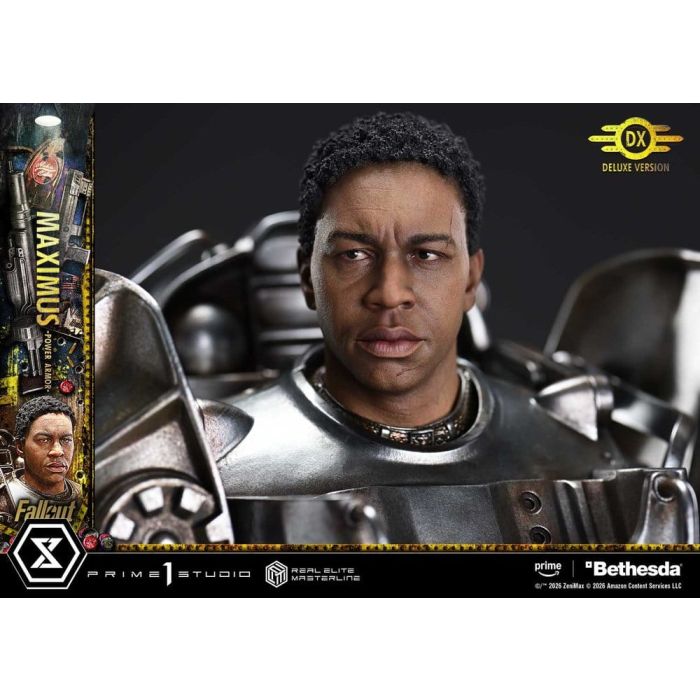 Fallout Real Elite Masterline Statue 1/4 Maximus Power Armor Deluxe Version 67 cm