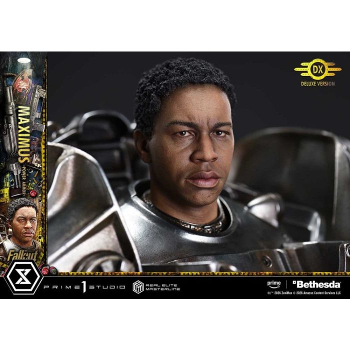 Fallout Real Elite Masterline Statue 1/4 Maximus Power Armor Deluxe Version 67 cm