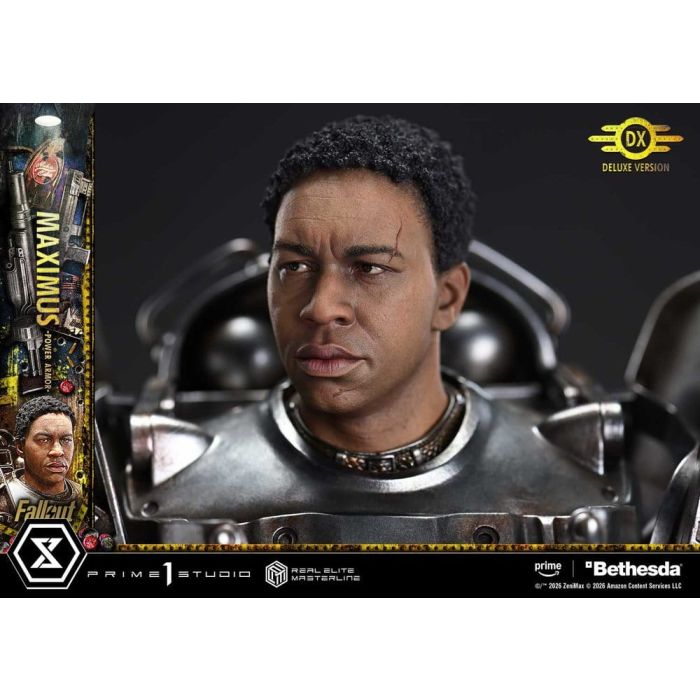 Fallout Real Elite Masterline Statue 1/4 Maximus Power Armor Deluxe Version 67 cm