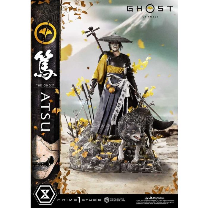 Ghost of Yotei Real Elite Masterline Statue 1/4 Atsu 59 cm