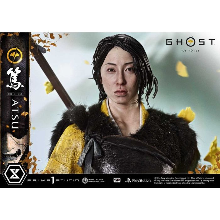 Ghost of Yotei Real Elite Masterline Statue 1/4 Atsu 59 cm