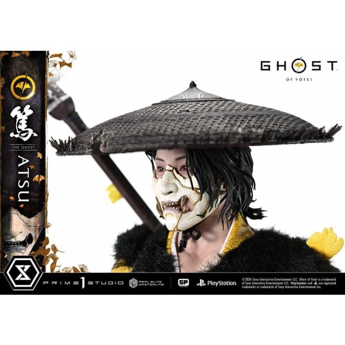 Ghost of Yotei Real Elite Masterline Statue 1/4 Atsu 59 cm