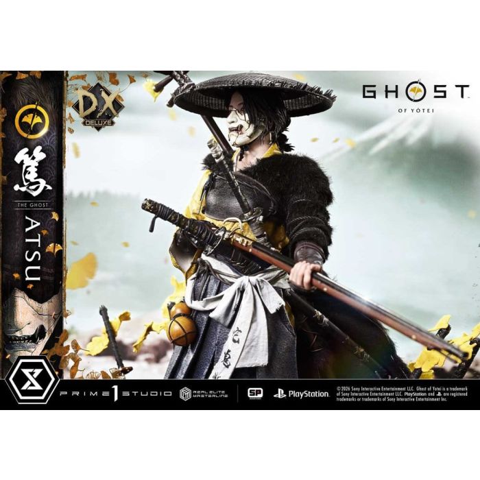 Ghost of Yotei Real Elite Masterline Statue 1/4 Atsu Deluxe Version 59 cm