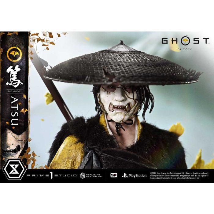 Ghost of Yotei Real Elite Masterline Statue 1/4 Atsu Deluxe Version 59 cm