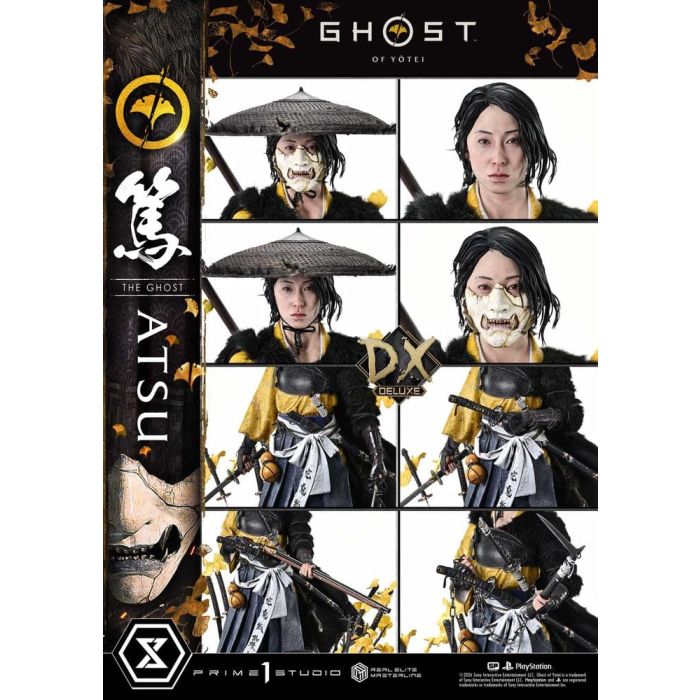 Ghost of Yotei Real Elite Masterline Statue 1/4 Atsu Deluxe Version 59 cm