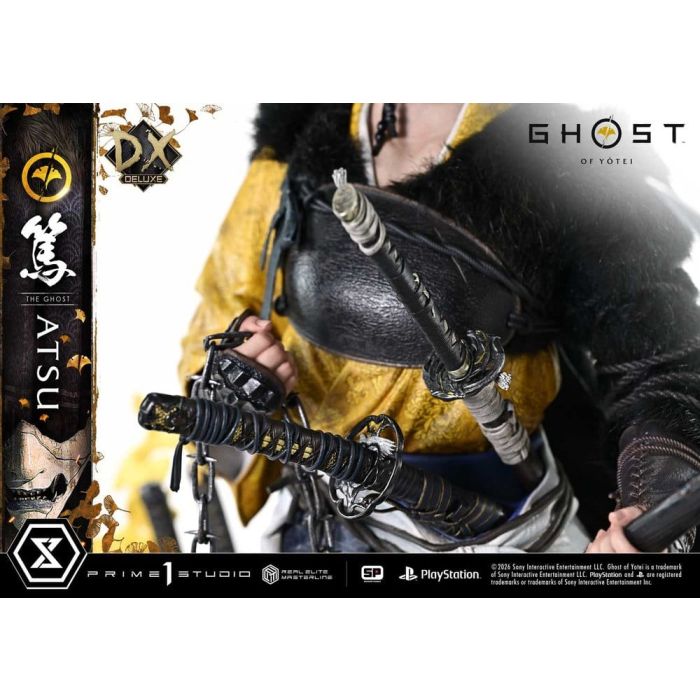 Ghost of Yotei Real Elite Masterline Statue 1/4 Atsu Deluxe Version 59 cm