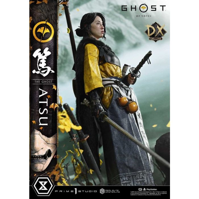 Ghost of Yotei Real Elite Masterline Statue 1/4 Atsu DX Bonus Version 59 cm