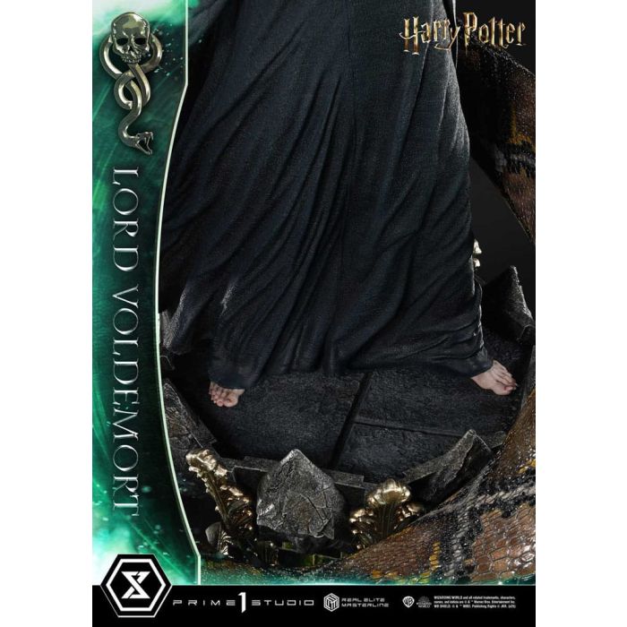 Harry Potter Real Elite Masterline Series Statue 1/4 Lord Voldemort Bonus Version 83 cm    