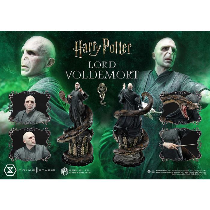 Harry Potter Real Elite Masterline Series Statue 1/4 Lord Voldemort Bonus Version 83 cm