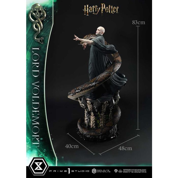 Harry Potter Real Elite Masterline Series Statue 1/4 Lord Voldemort Bonus Version 83 cm