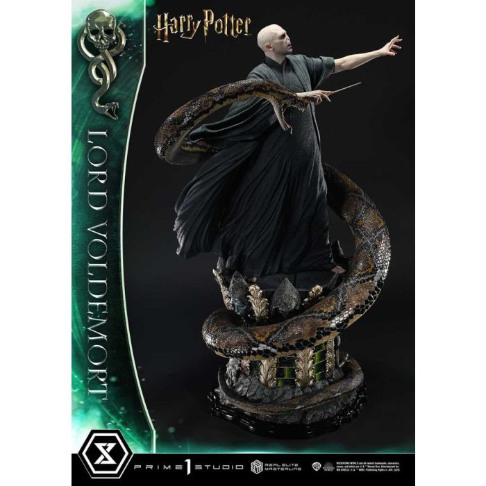 Harry Potter Real Elite Masterline Series Statue 1/4 Lord Voldemort Bonus Version 83 cm