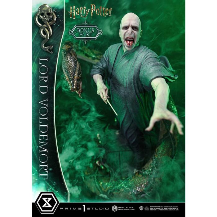 Harry Potter Real Elite Masterline Series Statue 1/4 Lord Voldemort Bonus Version 83 cm