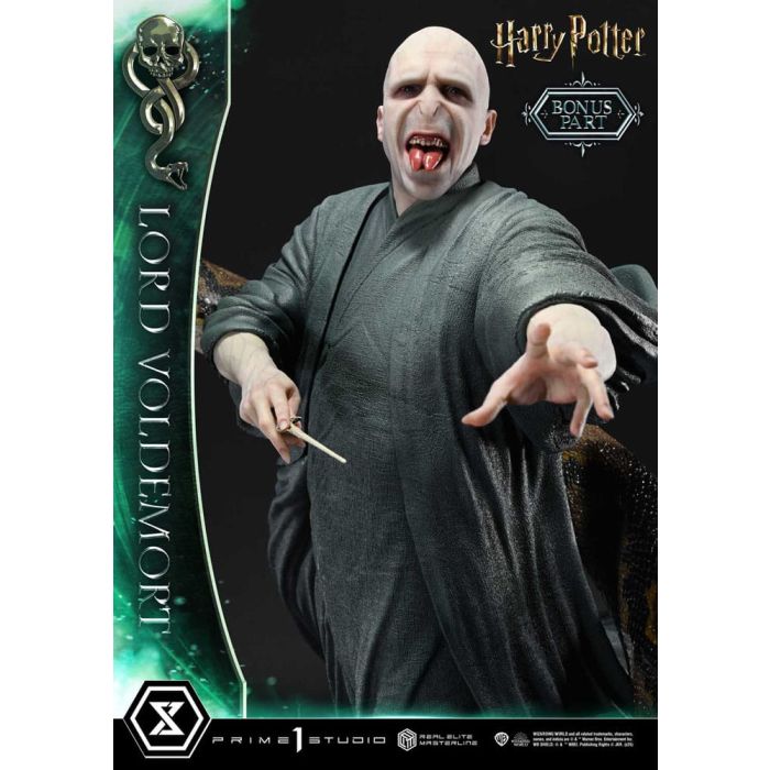 Harry Potter Real Elite Masterline Series Statue 1/4 Lord Voldemort Bonus Version 83 cm