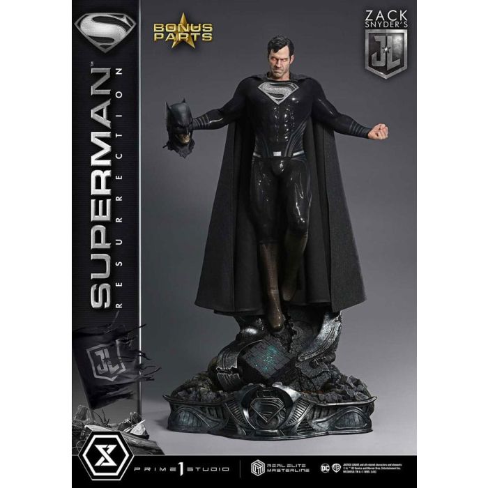 Zack Snyder's Justice League Real Elite Masterline Series Statue 1/3 Superman Resurrection Deluxe Bonus Ver. 95 cm               
