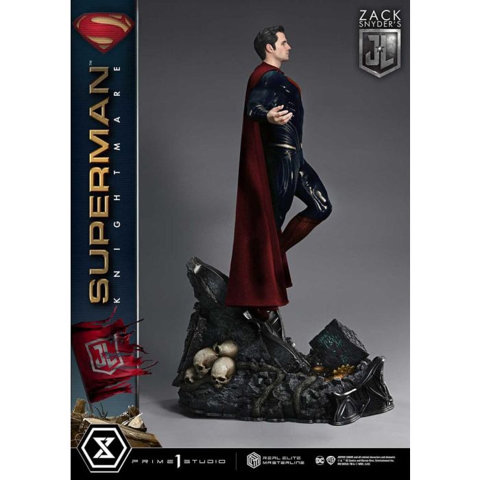 Zack Snyder's Justice League Real Elite Masterline Series Statue 1/3 Superman Knightmare Color Edition 95 cm