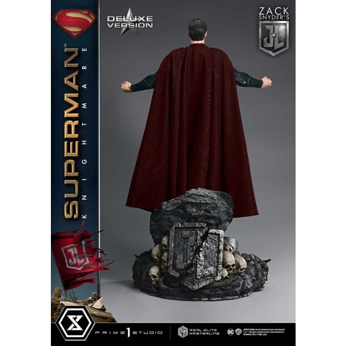 Zack Snyder's Justice League Real Elite Masterline Series Statue 1/3 Superman Knightmare Color Edition Deluxe Ver. 95 cm