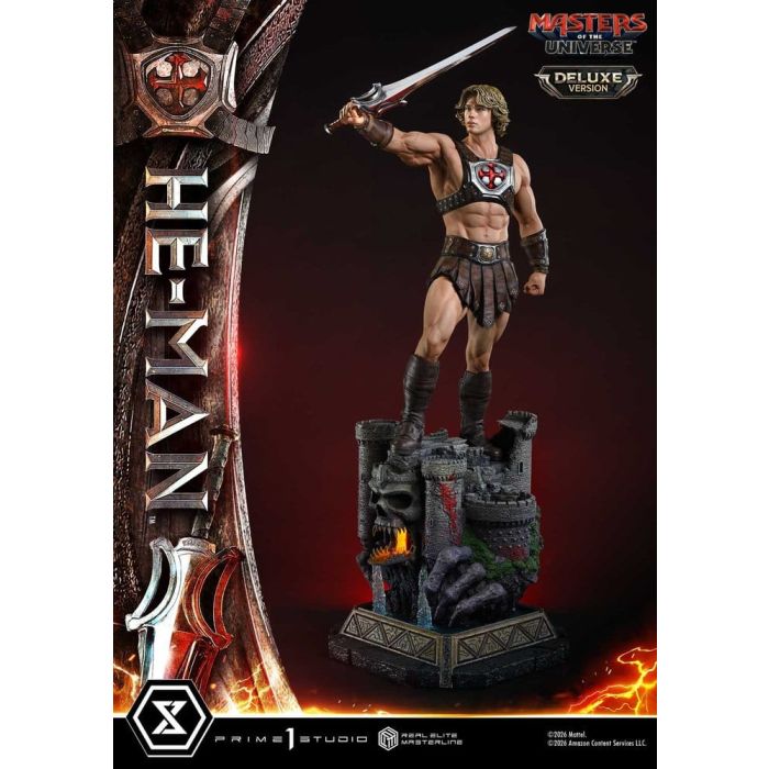 Masters of the Universe (2026 Film) Real Elite Masterline Series Statue 1/3 He-Man Deluxe Version 117 cm