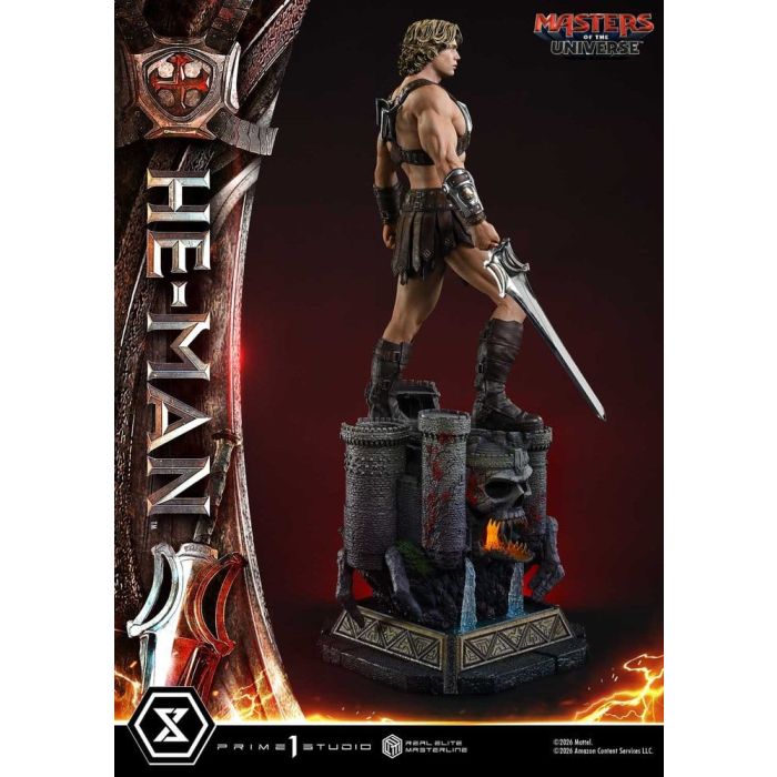 Masters of the Universe (2026 Film) Real Elite Masterline Series Statue 1/3 He-Man Deluxe Version 117 cm
