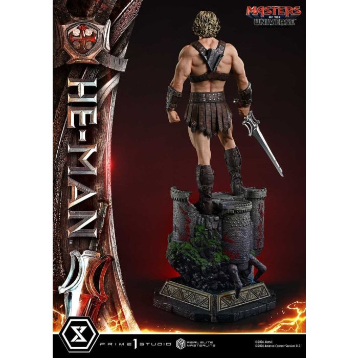 Masters of the Universe (2026 Film) Real Elite Masterline Series Statue 1/3 He-Man Deluxe Version 117 cm