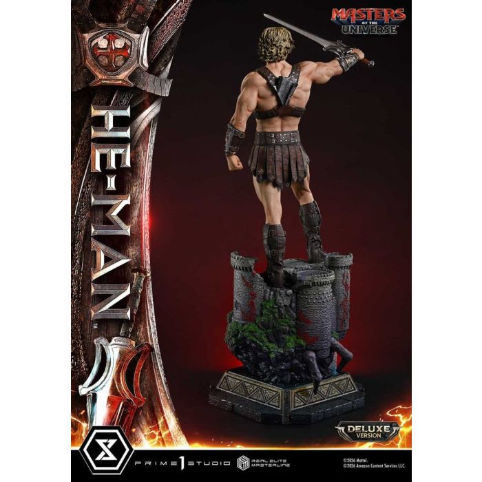 Masters of the Universe (2026 Film) Real Elite Masterline Series Statue 1/3 He-Man Deluxe Version 117 cm