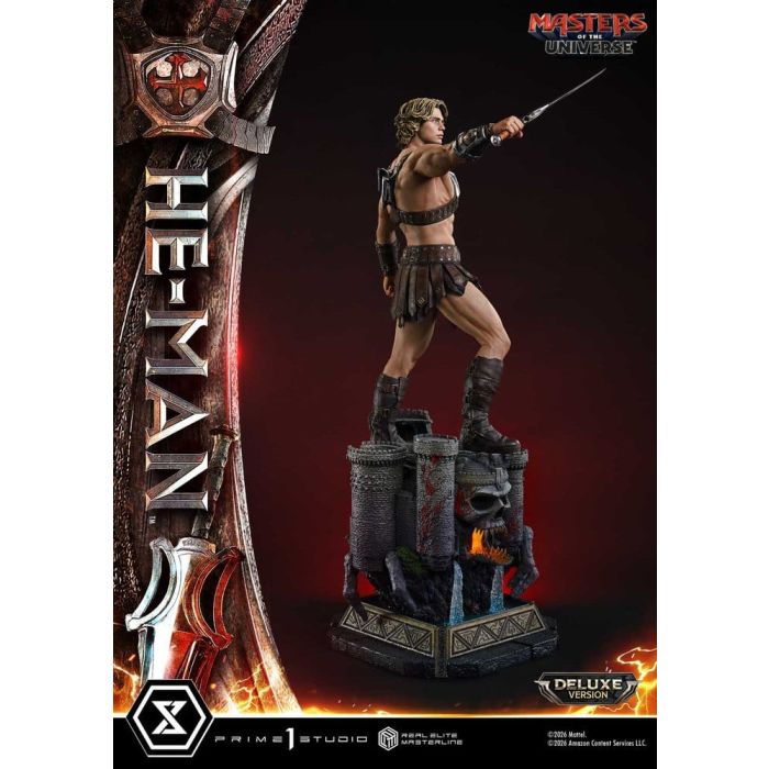 Masters of the Universe (2026 Film) Real Elite Masterline Series Statue 1/3 He-Man Deluxe Version 117 cm