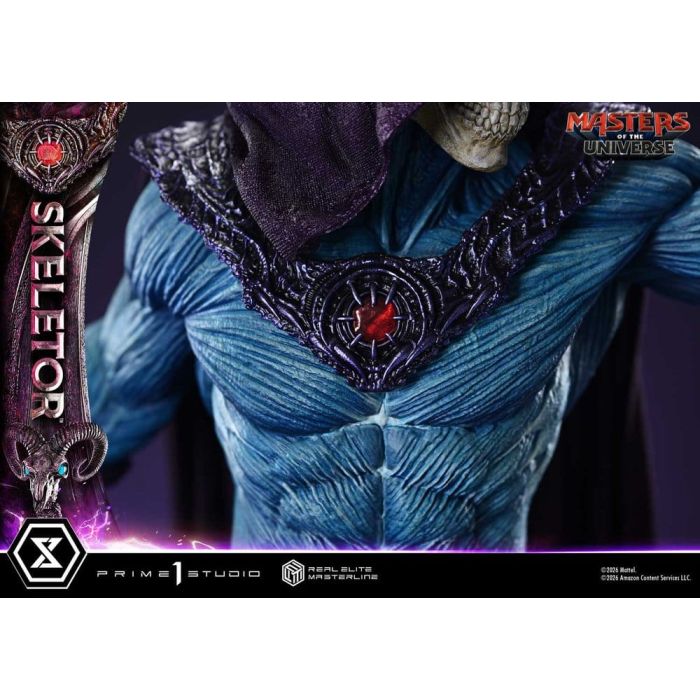 Masters of the Universe (2026 Film) Real Elite Masterline Series Statue 1/3 Skeletor Bonus Version 96 cm