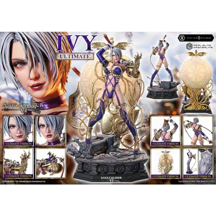 Soul Calibur VI Real Elite Masterline Series Statue 1/4 Ivy Ultimate Bonus Version 65 cm