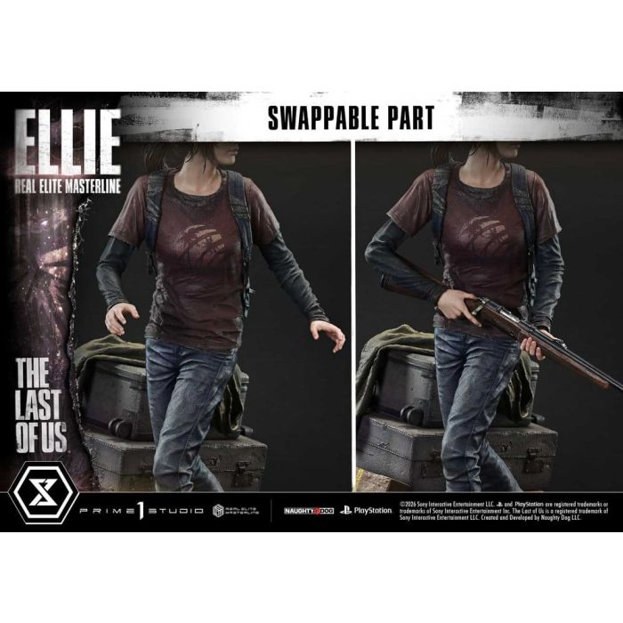 The Last of Us (Part I) Real Elite Masterline Statue 1/4 Ellie 46 cm