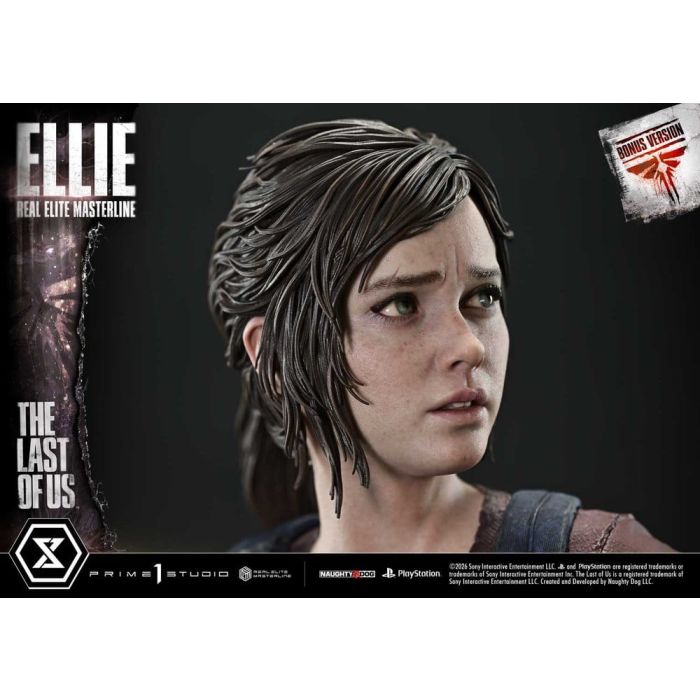 The Last of Us (Part I) Real Elite Masterline Statue 1/4 Ellie Bonus Version 46 cm