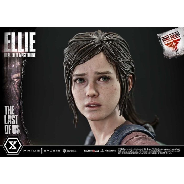 The Last of Us (Part I) Real Elite Masterline Statue 1/4 Ellie Bonus Version 46 cm