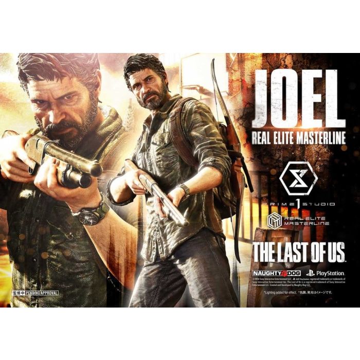 The Last of Us (Part I) Real Elite Masterline Statue 1/4 Joel 52 cm