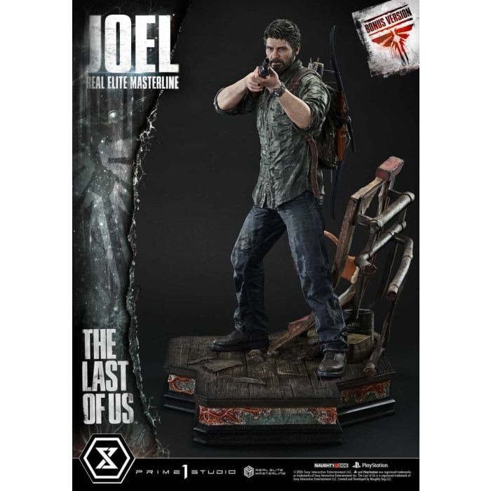 The Last of Us (Part I) Real Elite Masterline Statue 1/4 Joel Bonus Version 52 cm