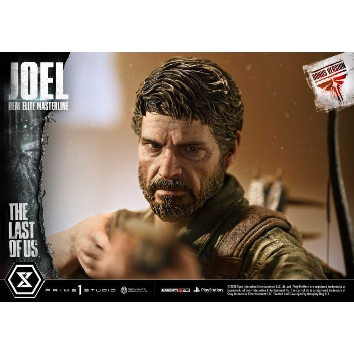The Last of Us (Part I) Real Elite Masterline Statue 1/4 Joel Bonus Version 52 cm