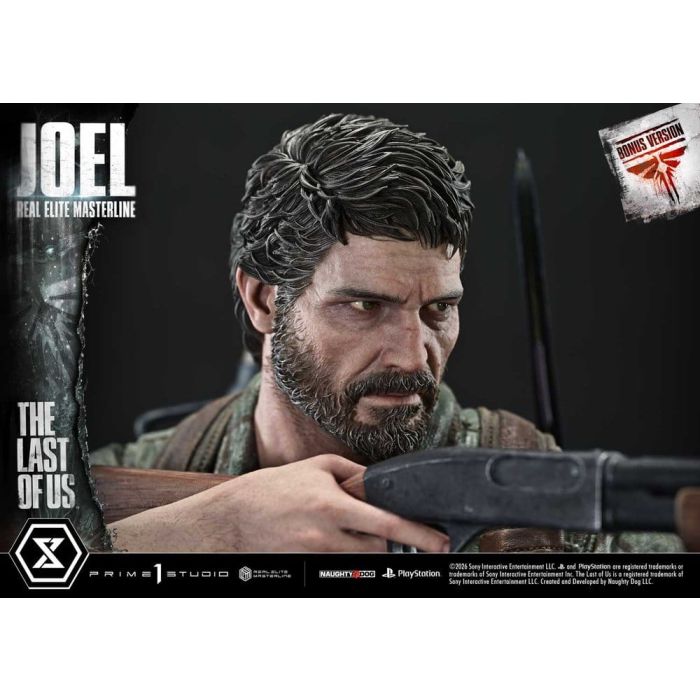 The Last of Us (Part I) Real Elite Masterline Statue 1/4 Joel Bonus Version 52 cm