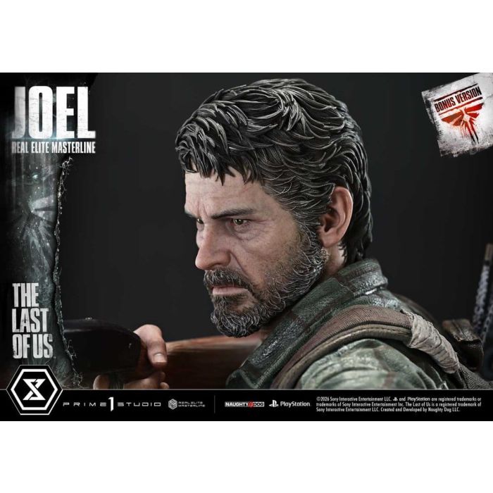 The Last of Us (Part I) Real Elite Masterline Statue 1/4 Joel Bonus Version 52 cm