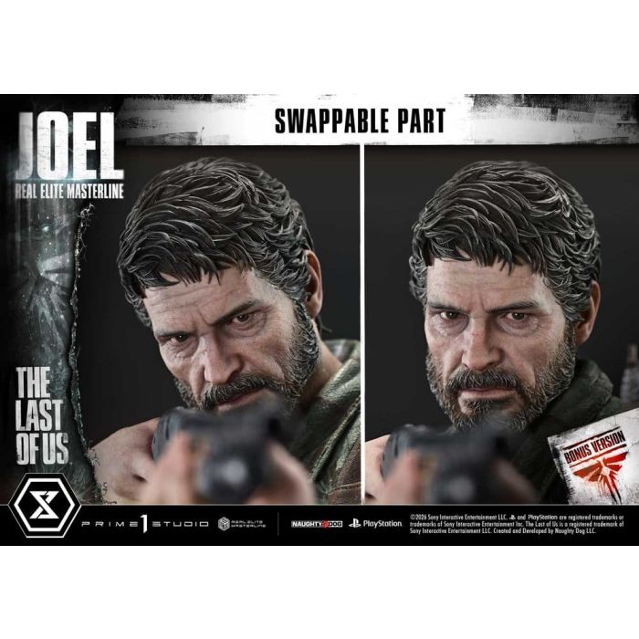 The Last of Us (Part I) Real Elite Masterline Statue 1/4 Joel Bonus Version 52 cm