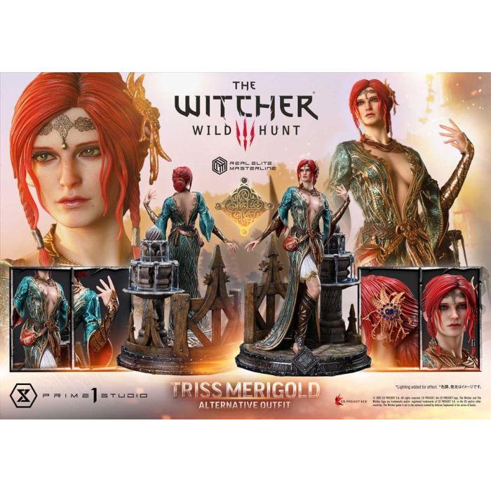 The Witcher 3: Wild Hunt Real Elite Masterline Series Statue 1/4 Triss Merigold 52 cm