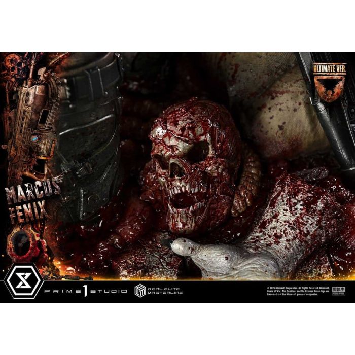 Gears of War: Reloaded Real Elite Masterline Series Statue 1/3 Marcus Fenix Ultimate Version 97 cm